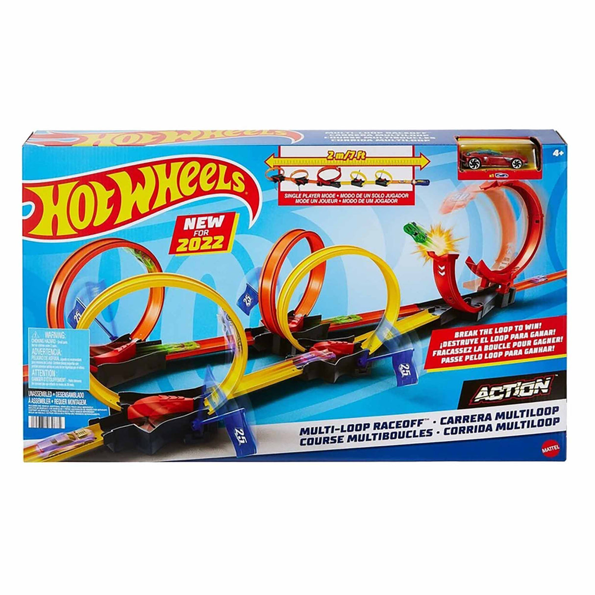 Hot Wheels Multi-Loop Raceoff Playset