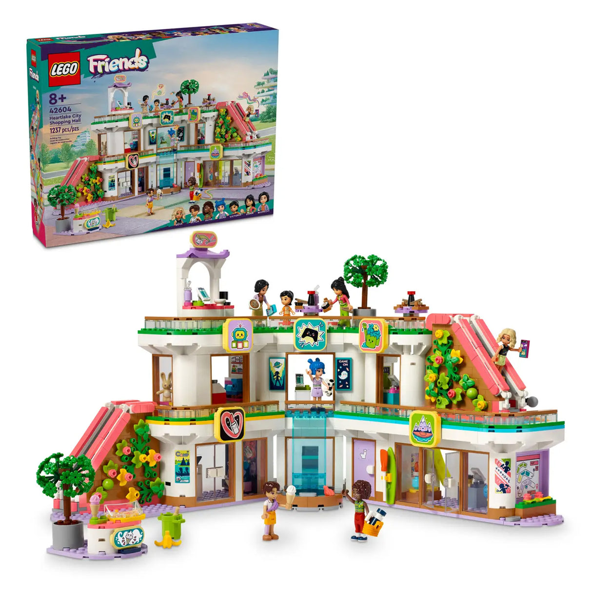 LEGO Friends Heartlake City Shopping Mall 42604, (1237-pieces)