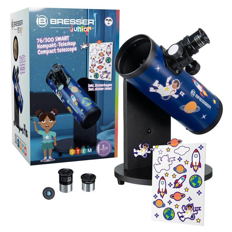 Bresser Junior 76/300 SMART Compact Telescope