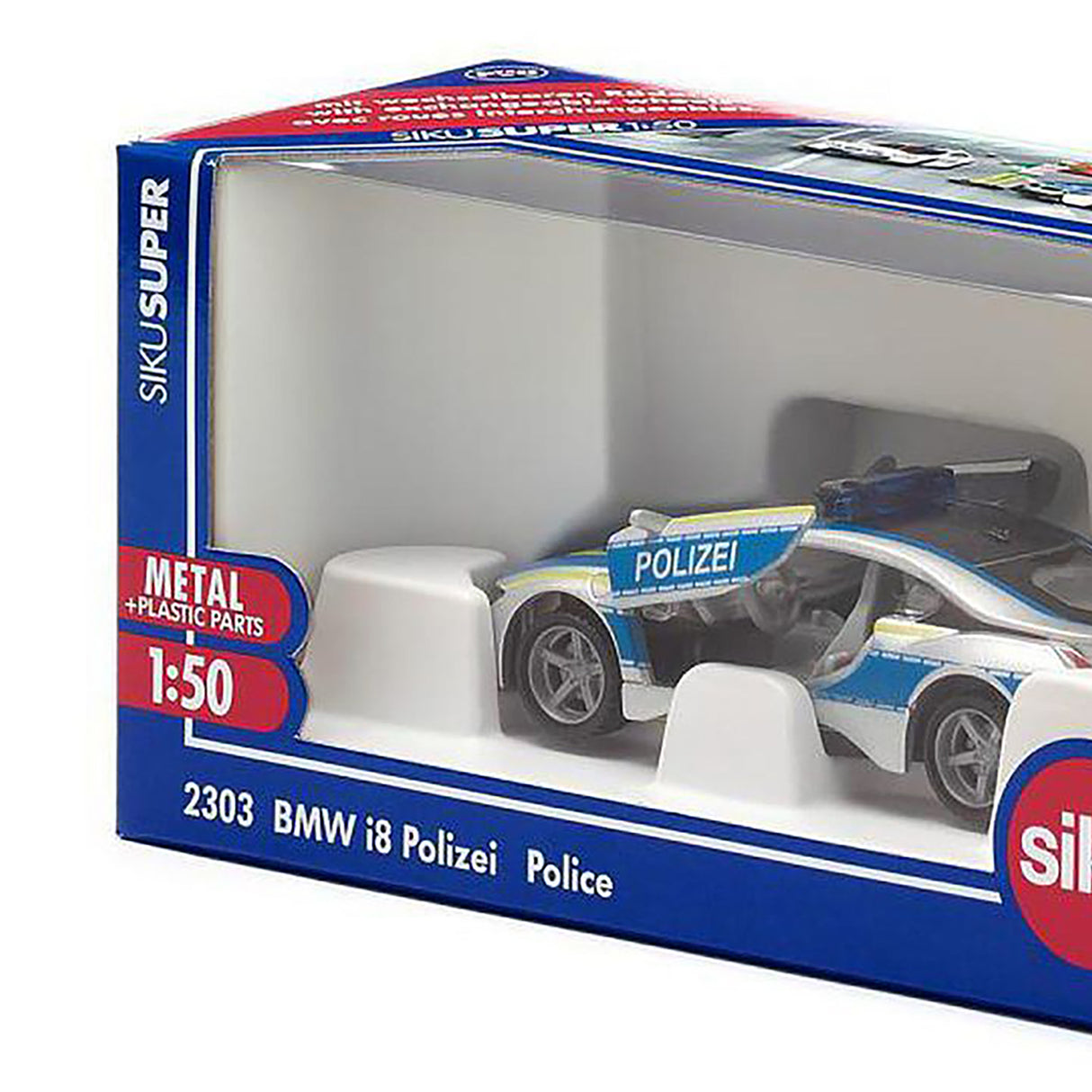 Siku BMW I8 Police 1:50 Scale