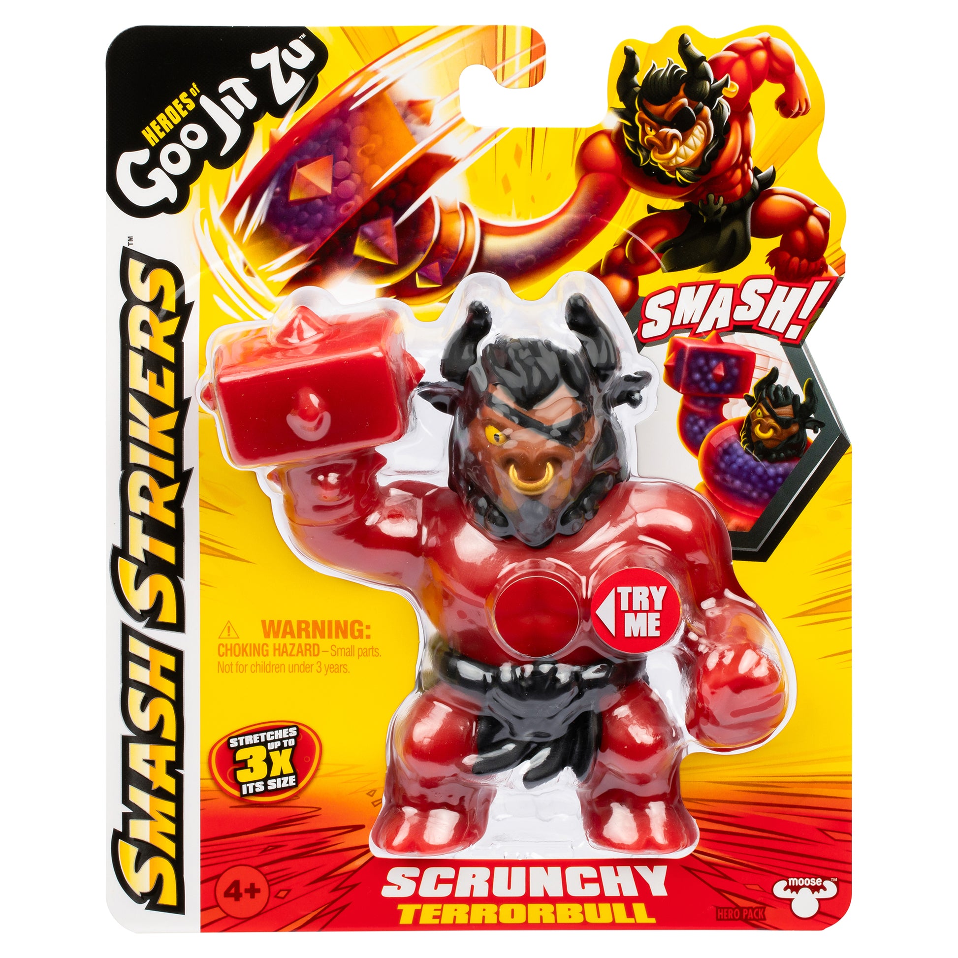 Heroes Of Goo Jit Zu S12 Smash Strikers Hero Scrunchy Terrorbull