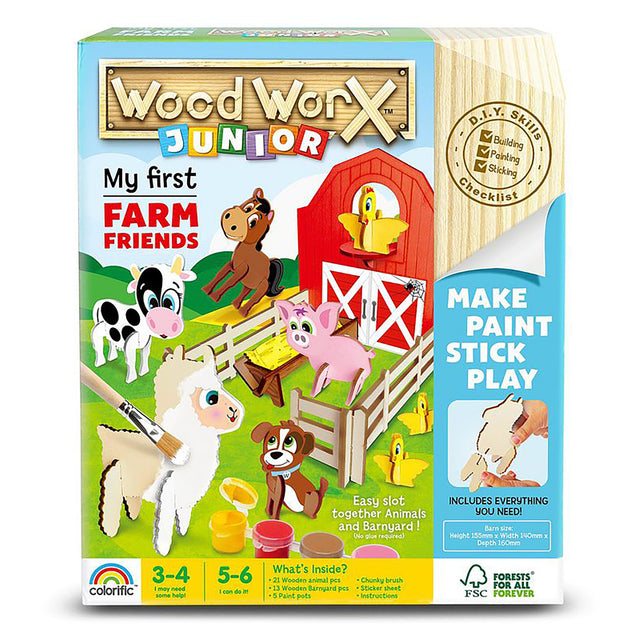 Wood WorX Junior - My First Farm Friends