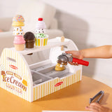 Melissa & Doug Scoop & Serve Ice Cream Counter Play Set