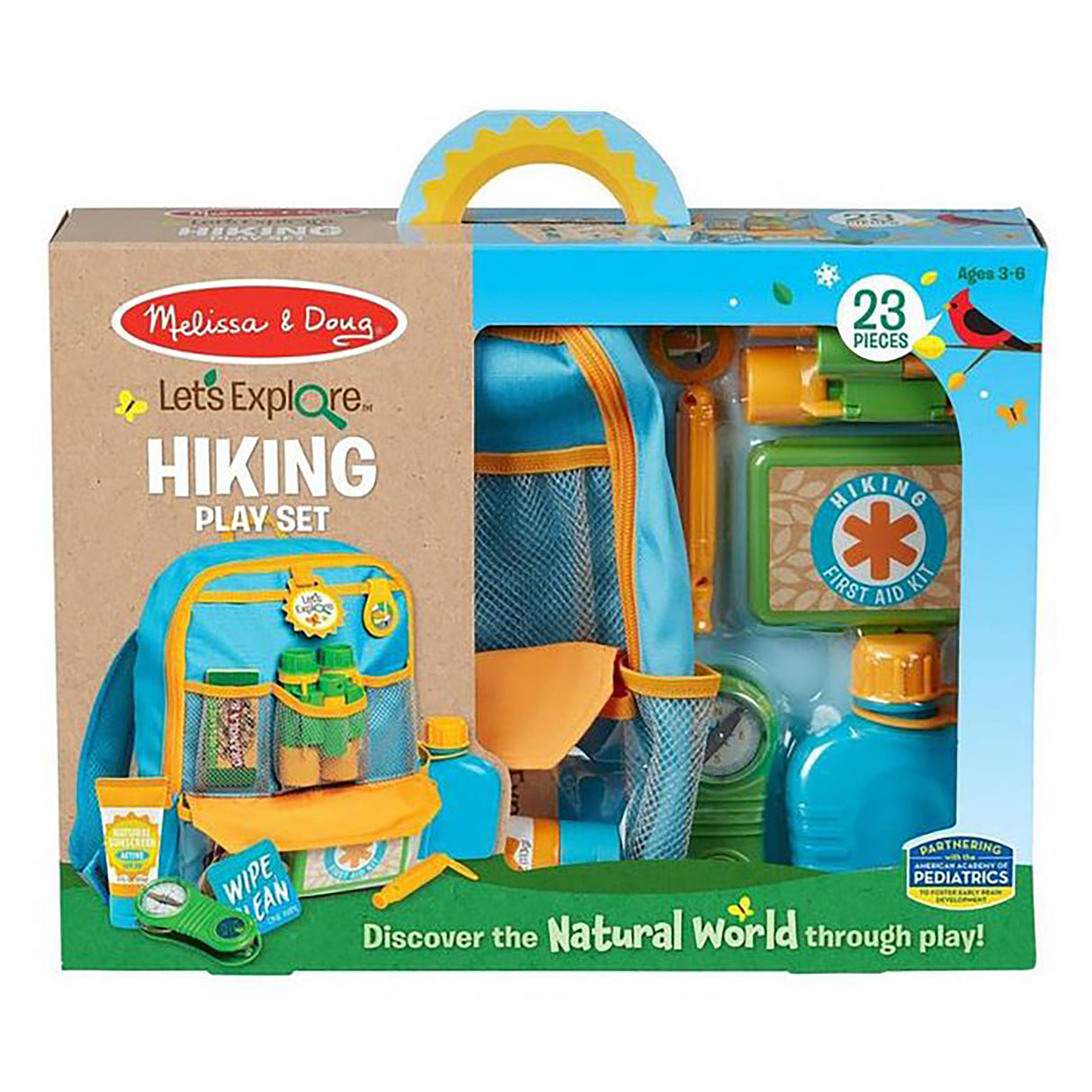 Melissa & Doug Let's Explore - Hiking Play Set Backpack