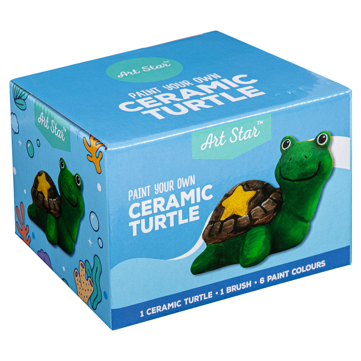 Art Star Paint Your Own Ceramic Turtle