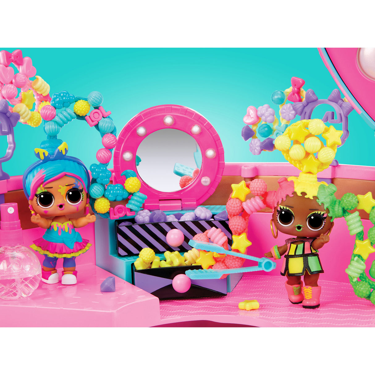 Hair Beads Lol Hair Girls Surprise Hair Beads Salon – Toys R Us