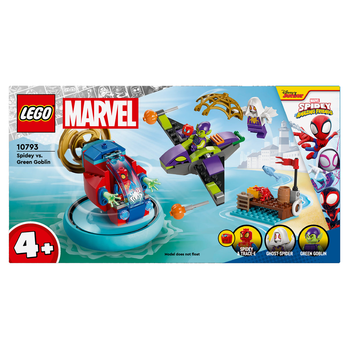 LEGO Marvel Spidey Vs. Green Goblin 10793, (84-Pieces)