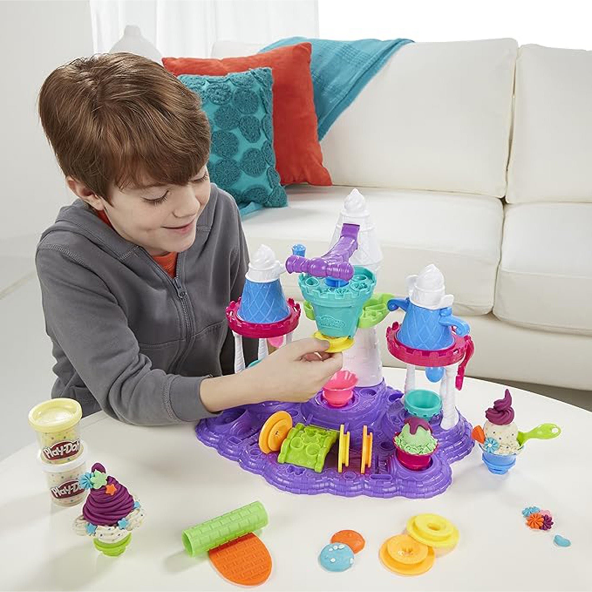 Play doh best sale ice cream castle