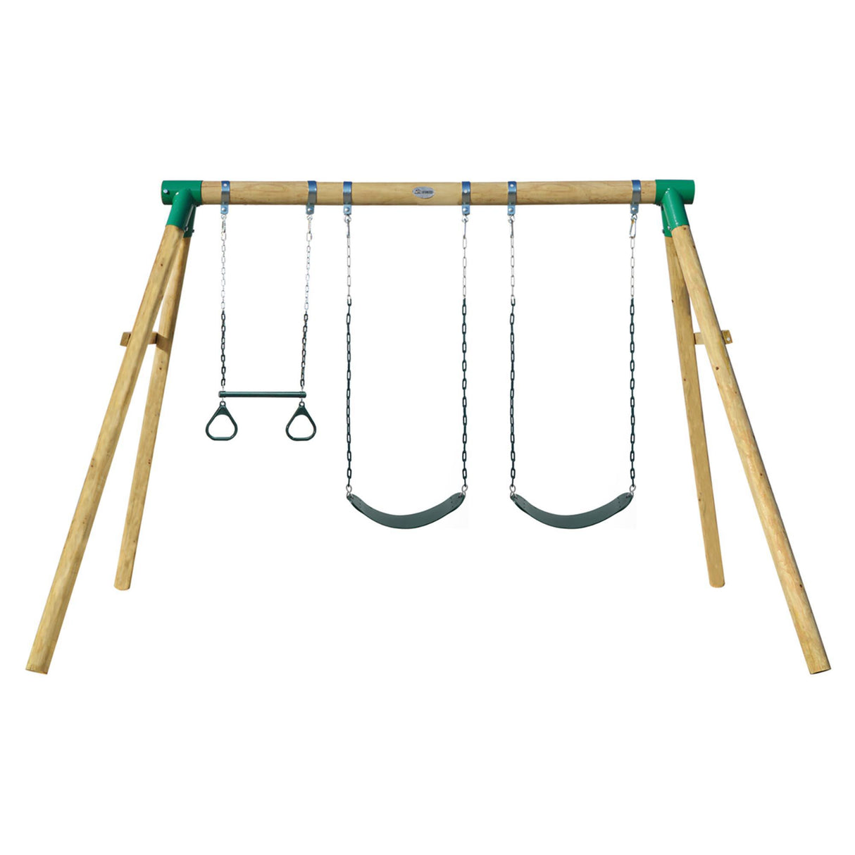 Lifespan Kids Kids Wesley Double Swing with Trapeze