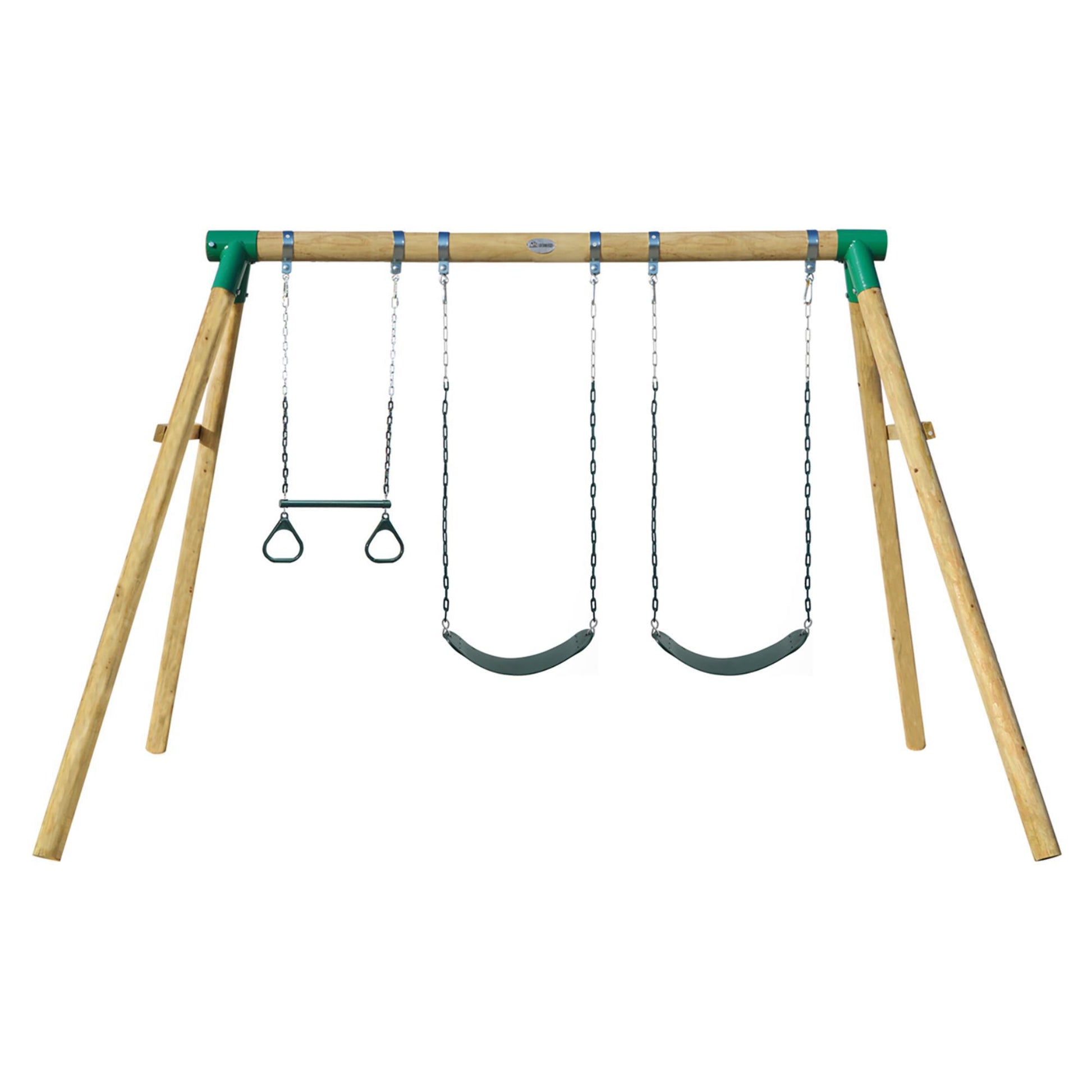 Lifespan Kids Wesley Double Swing with Trapeze