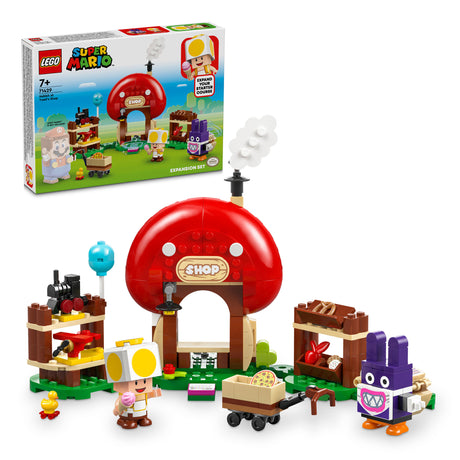 LEGO Super Mario Nabbit at Toad's Shop Expansion Set 71429, (230-pieces)