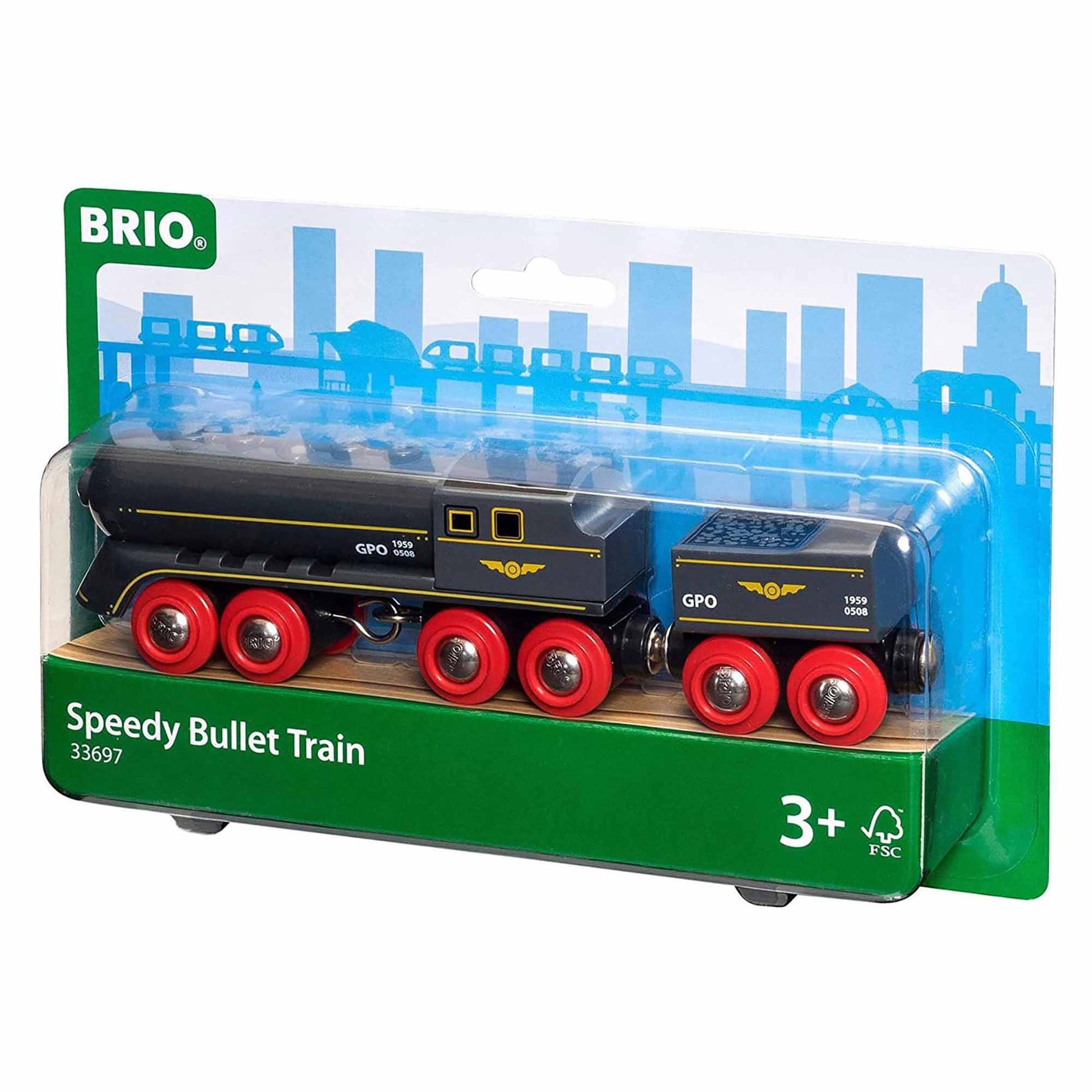 BRIO 33697 Speedy Bullet Train Set