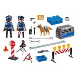 Playmobil 6924 City Action Playset - Police Roadblock