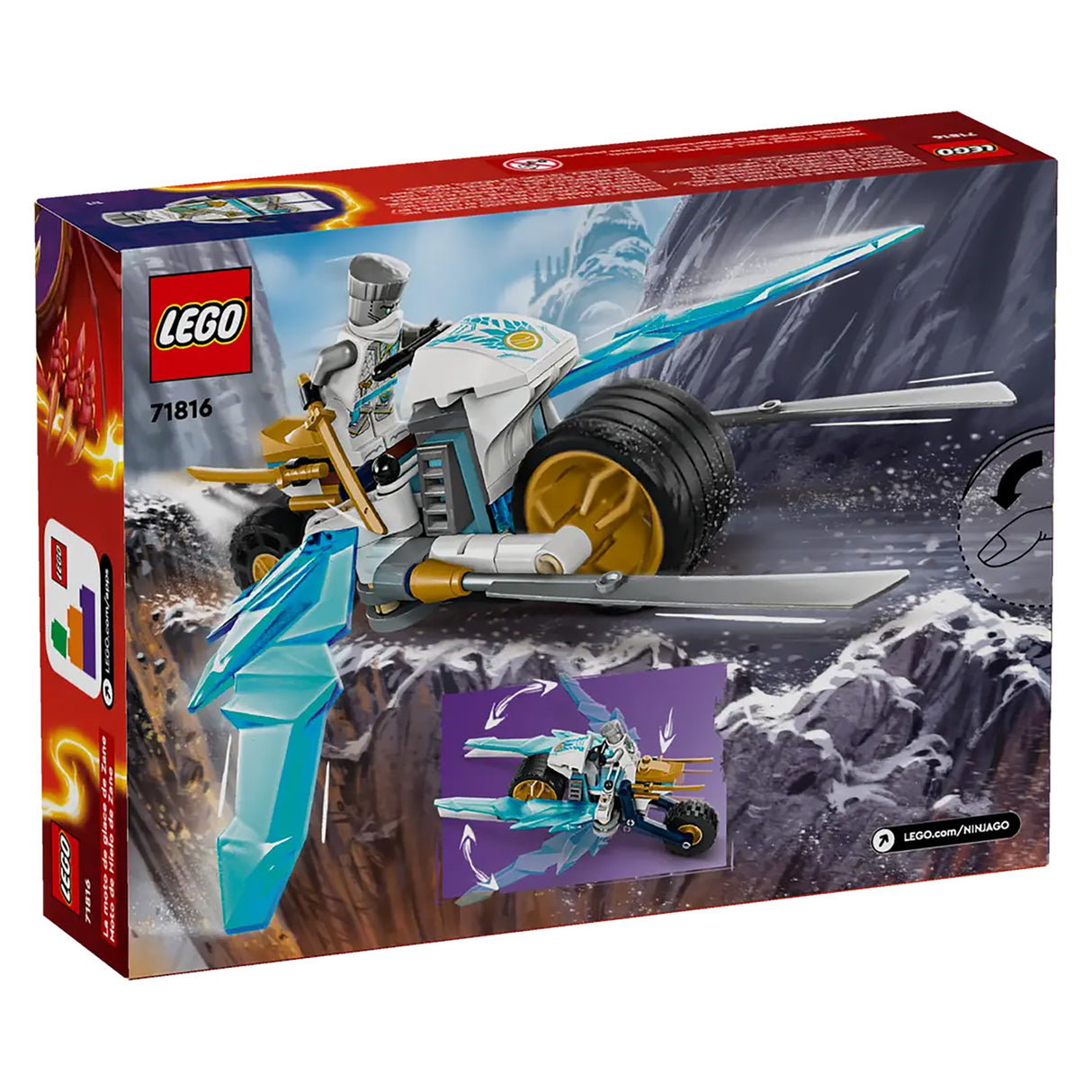 LEGO Ninjago Zane's Ice Motorcycle 71816