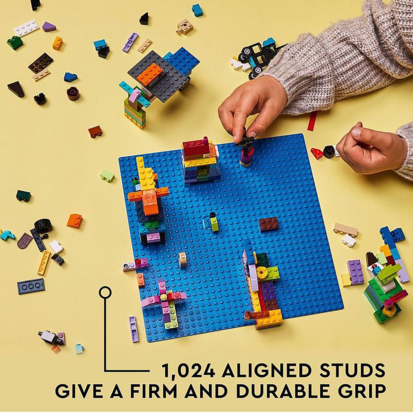 LEGO Classic Baseplate 11025, Blue