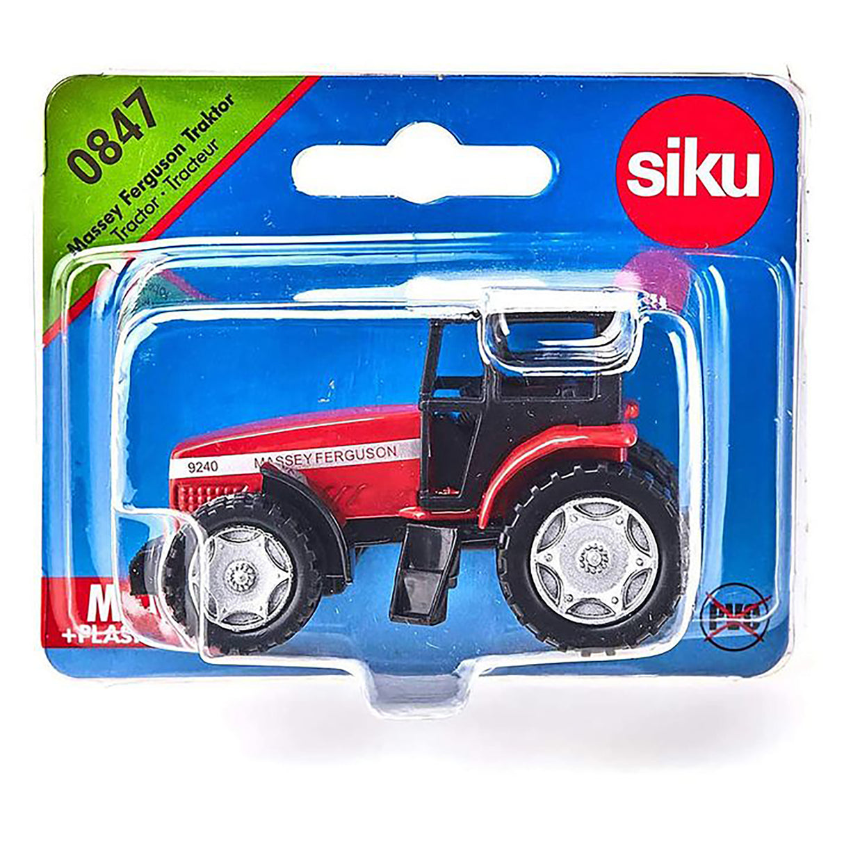 Siku 0847 Die-Cast Vehicle - Massey Ferguson Tractor