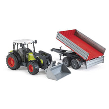 Bruder 1/16 Claas Nectis 267 F Tractor with Tipping Trailer