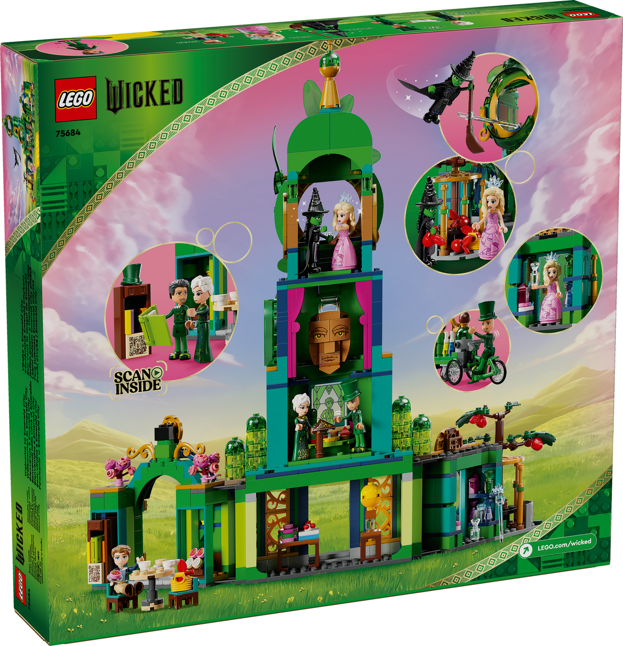 LEGO Wicked Welcome to Emerald City 75684, (945-pieces)