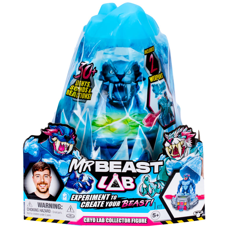 MrBeast Lab Cryo Lab Collector Figure