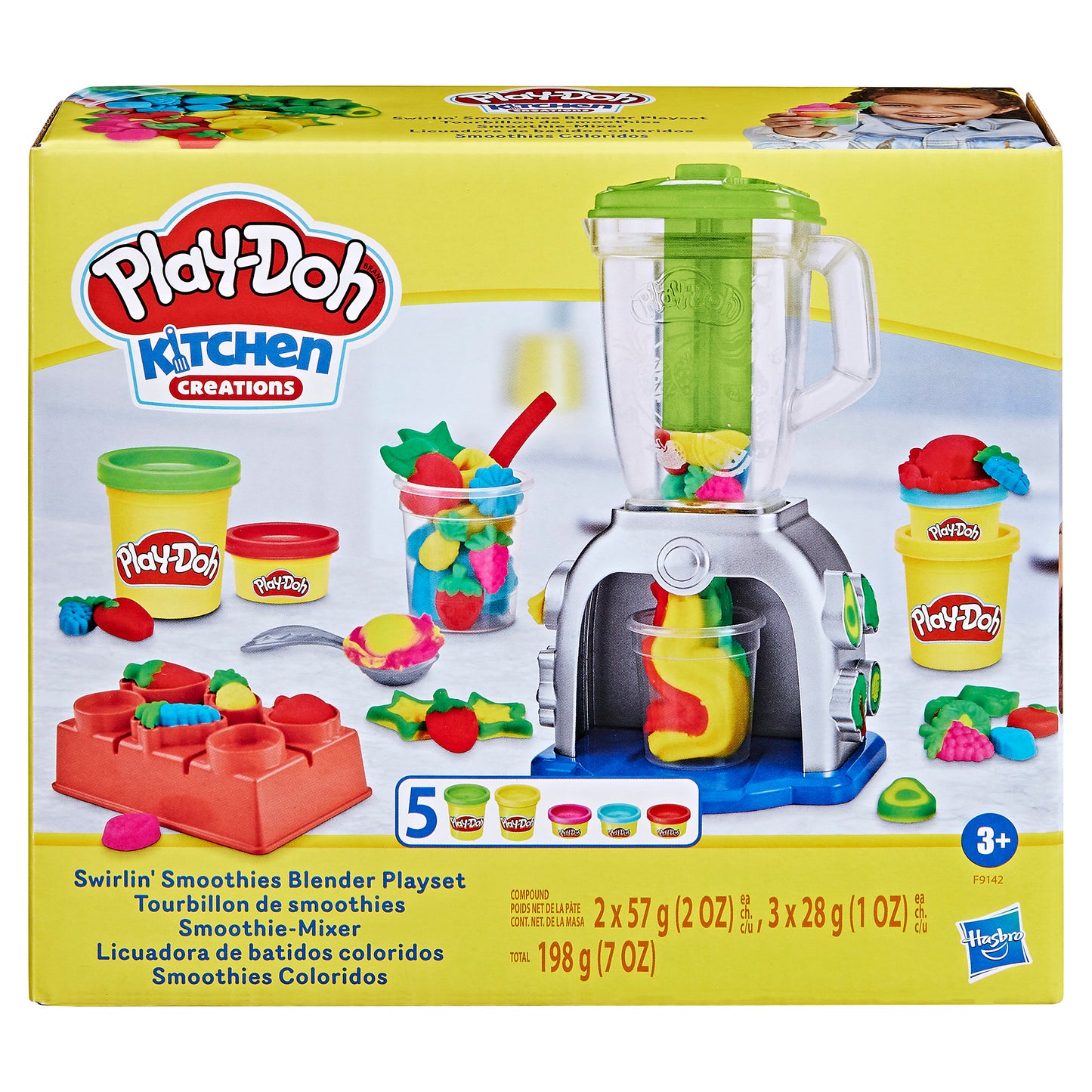 Play-Doh Swirlin Smoothies Blender Playset