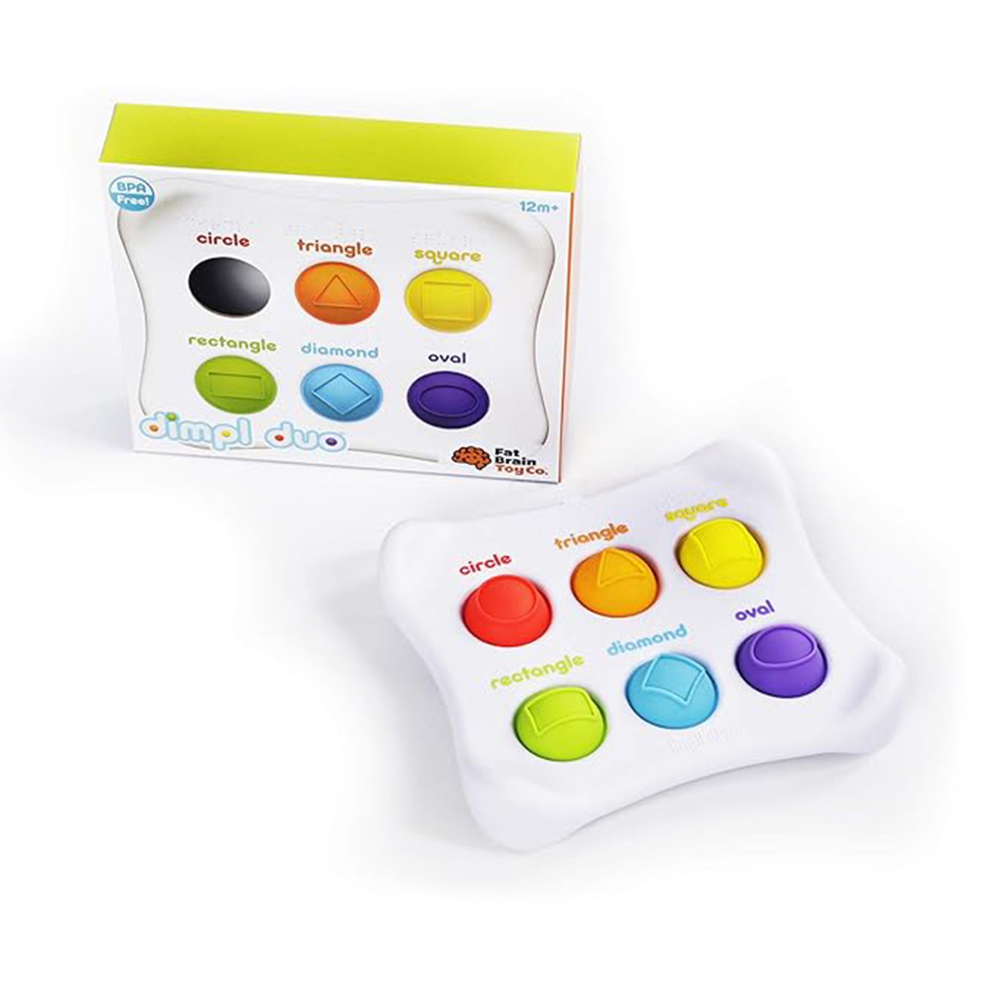 Fat Brain Dimpl Duo Tactile Pop Fidget Game