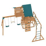 Lifespan Kids Walton Play Centre Set with 2.2m Green Slide