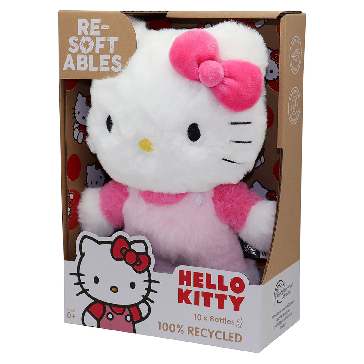 Hello Kitty Resoftables, Pink (10 inches)