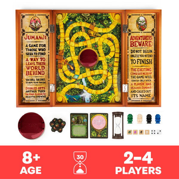 Jumanji Wooden Case Game