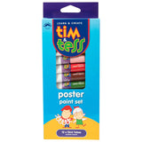 Tim & Tess Poster Paint Set 12 x 12ml Tubes