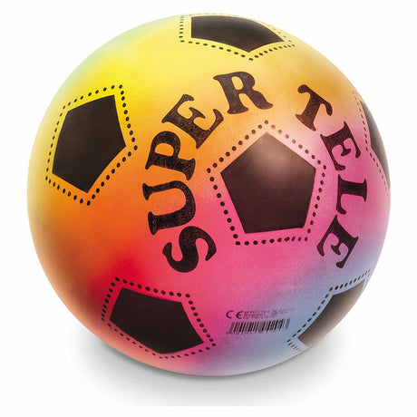 Loumet Supertele Rainbow Soccer Ball (23 cms)