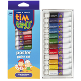 Tim & Tess Poster Paint Set 12 x 12ml Tubes