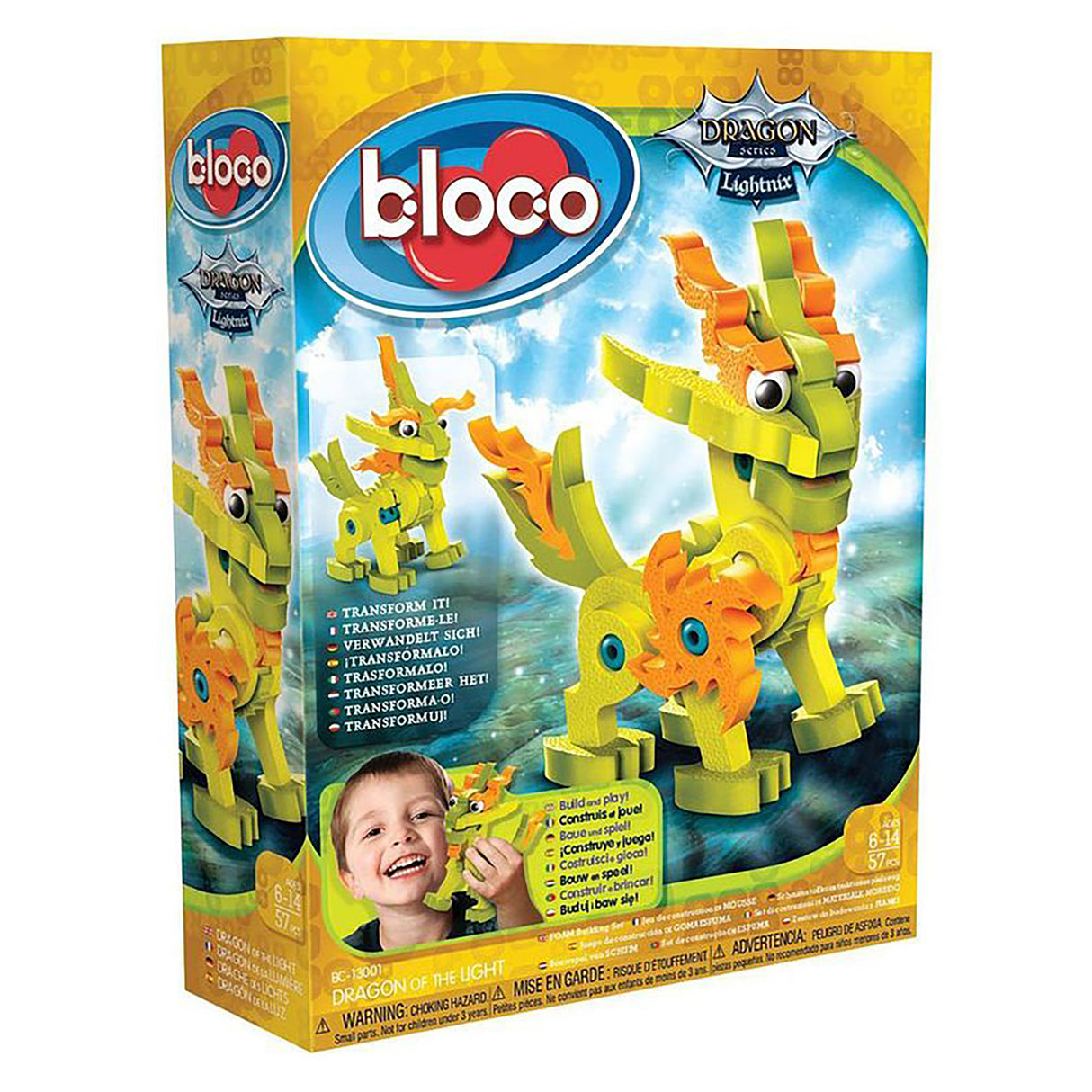 Bloco Lightnix - Dragon of the Light
