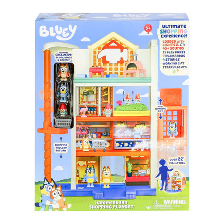 Bluey Hammerbarn Shopping Playset