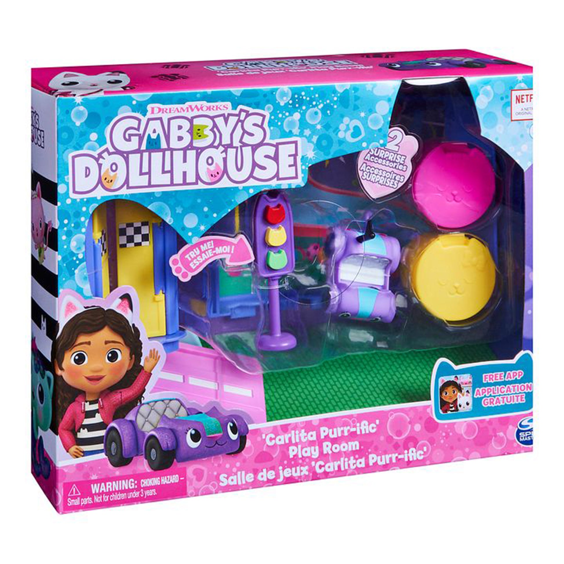 Gabby's Dollhouse Carlita Purr-ific Play Room
