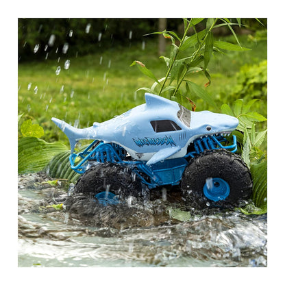 Monster Jam Official Megalodon Storm All-Terrain Remote Control 1/15 Scale Monster Truck