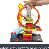 Hot Wheels City Super Loop Fire Station