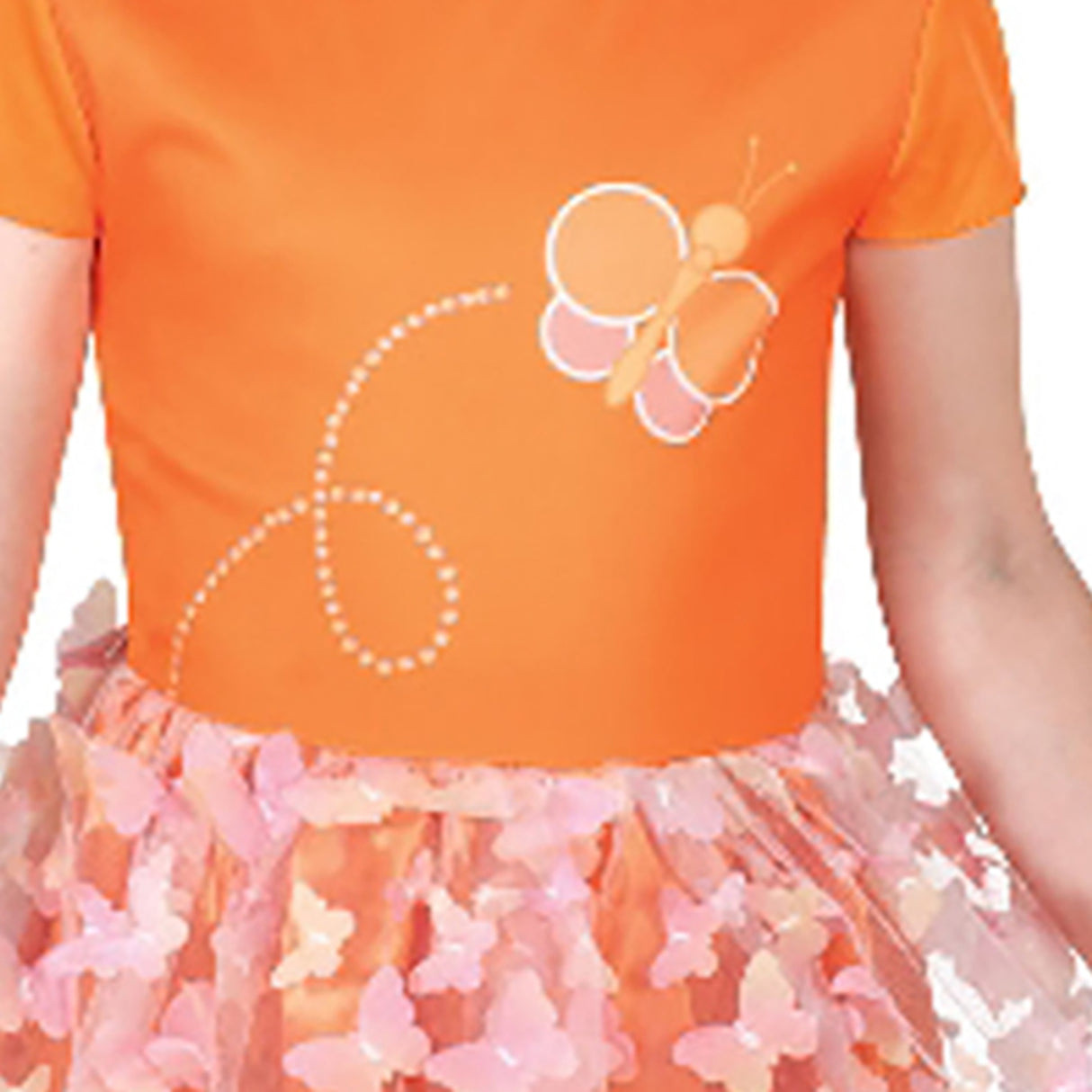 Rubies Emma Memma Deluxe Costume, Orange (3-5 years)
