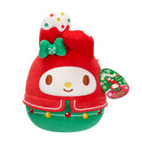 Squishmallows Hello Kitty Holiday My Melody 8"  Plush