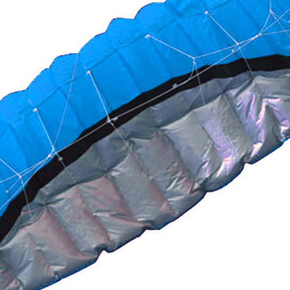 Dual Line Parafoil Power Kite Blue