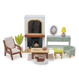 Tender Leaf Toys Mulberry Mansion Doll House with Furniture