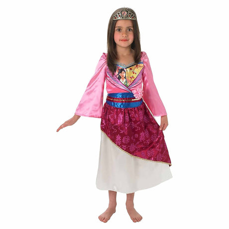 Rubies Mulan Shimmer Deluxe Costume (5-6 years)