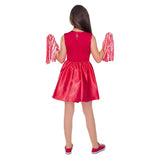 Rubies High School Musical Wildcat Cheerleader Costume, Red (3-4 years)