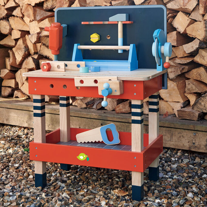 Tender Leaf Toys Wooden Tool Bench