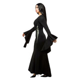 Rubies Morticia Deluxe Adult Costume (Wednesday), Black (Small)