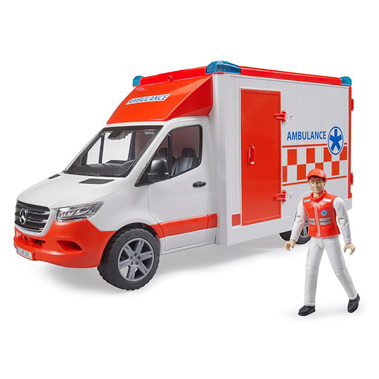 Bruder Mercedes G3 Sprinter Ambulance with Driver L&S