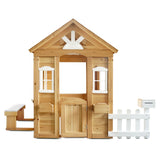 Lifespan Kids Teddy V2 Cubby House Natural, Natural Timber