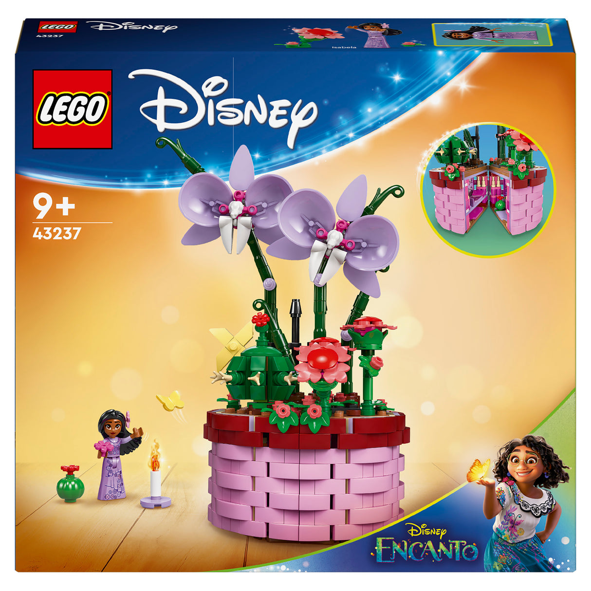 LEGO Disney Isabela'S Flowerpot 43237, (641-Pieces)