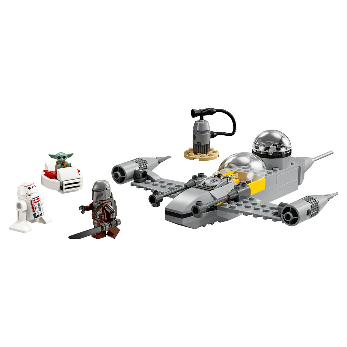 LEGO Star Wars Mando and Grogu's N-1 Starfighter 75410