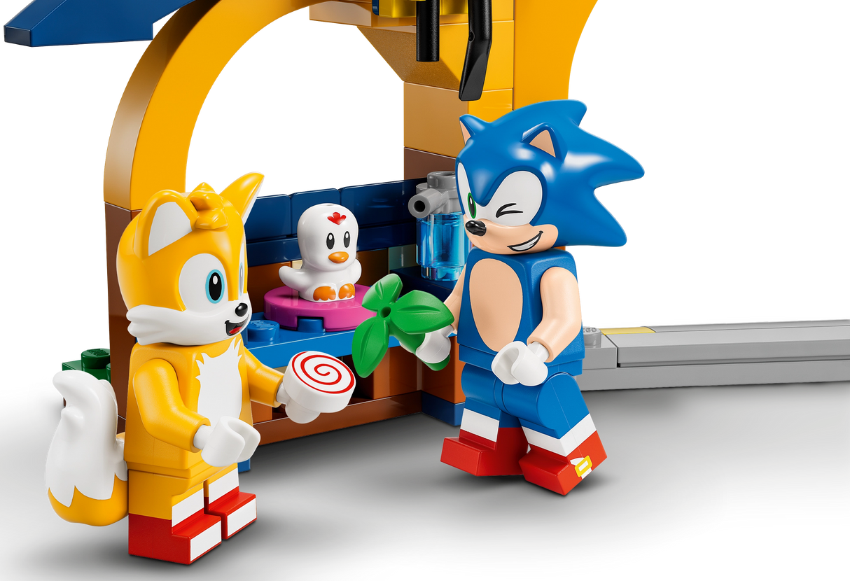 LEGO Sonic the Hedgehog Tails Workshop and Tornado Plane 76991 (376 pieces)