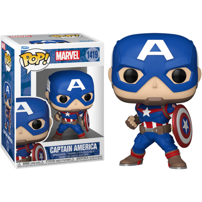 Funko Marvel Captain America New Classics Pop! Vinyl #1419